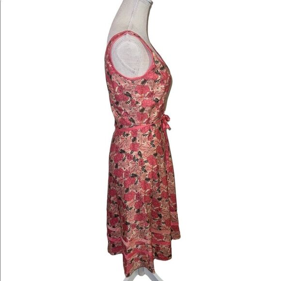 Loft Pink Floral Dress - Picture 3 of 12